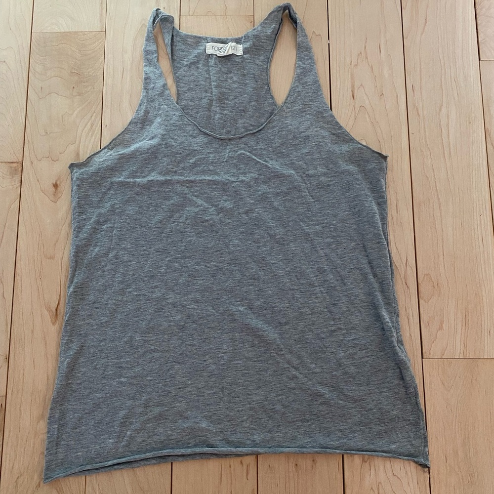 Forever 21 Gray Tank Top Size S